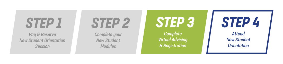 Step 3: Virtual Advising & Registration