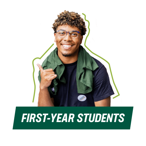 first-year students button