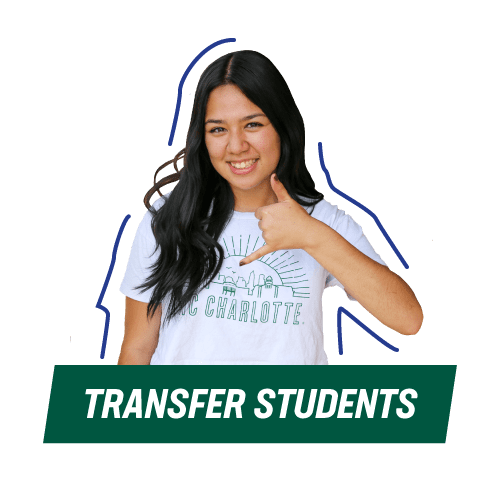 transfer student button